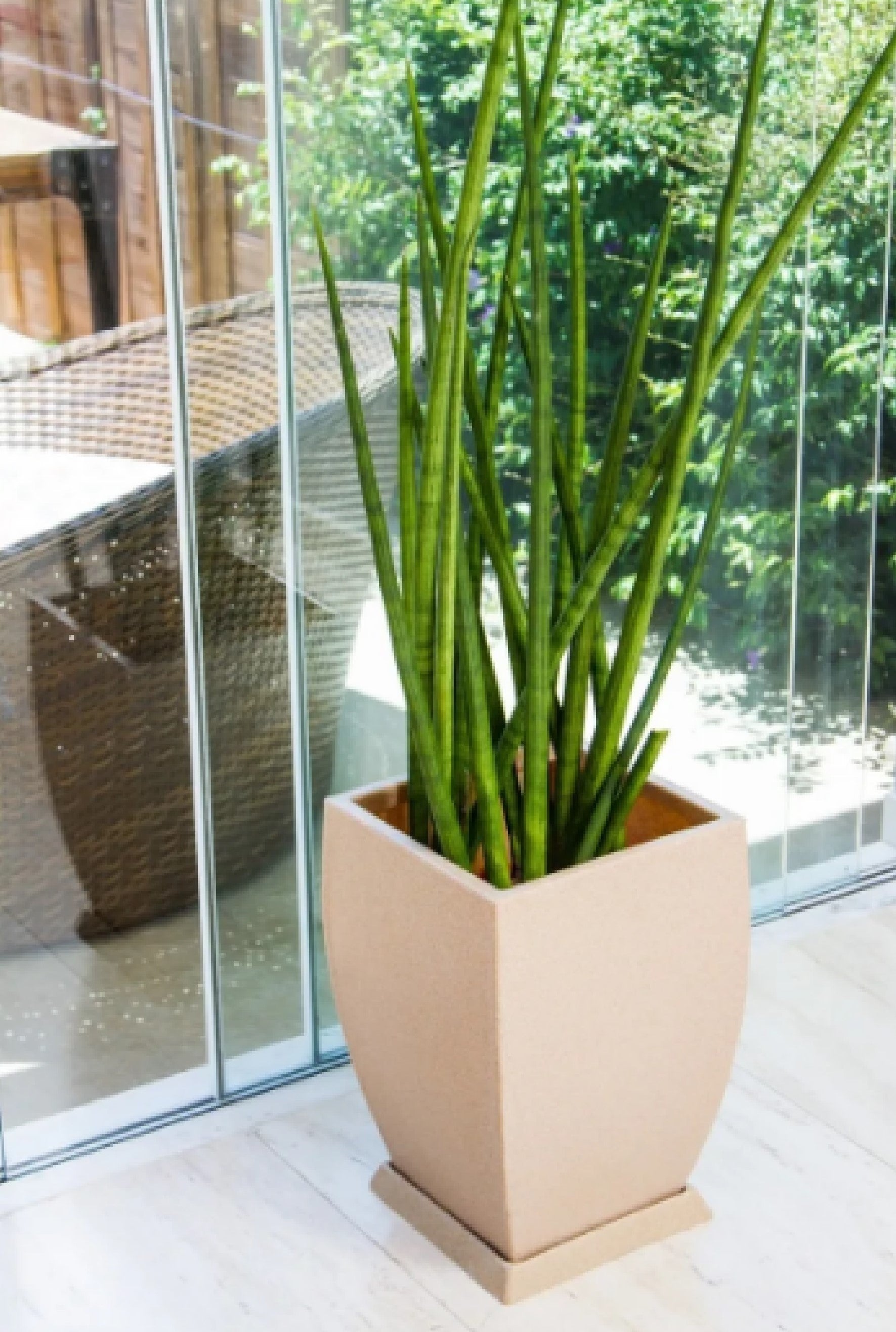 Apollo cubic flower pot 65 - Hoops