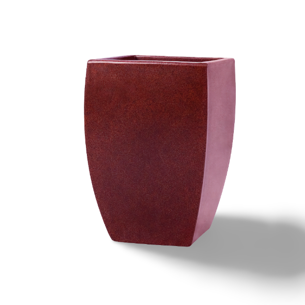 Apollo cubic flower pot 54 Dark Mahogany