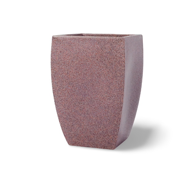 Apollo cubic flower pot 28 Mocha Brown