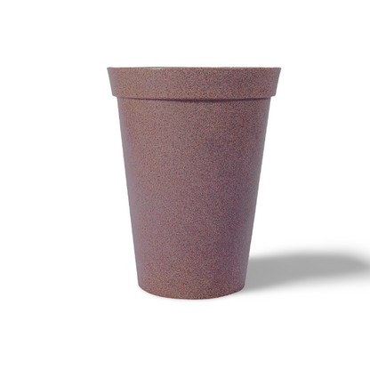 Athens conical flower pot 45 Mocha Brown