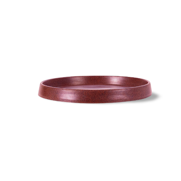 Flower pot saucer (round) 24 Dark Mahogany