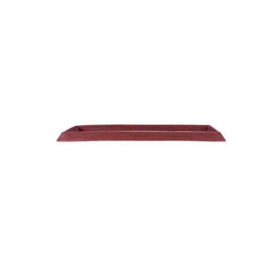 Flower pot saucer (Rectangle) 60 Dark Mahogany