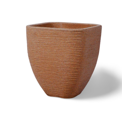 Nice cubic flower pot 28 Coffee