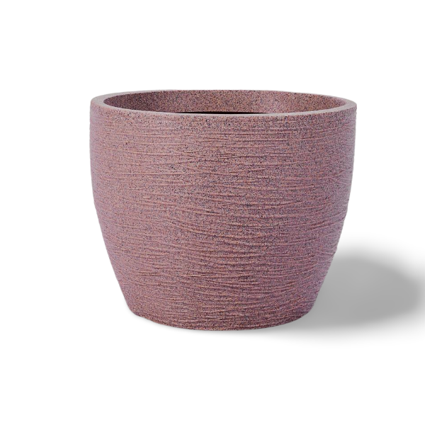 Elba flower pot 27 Mocha Brown