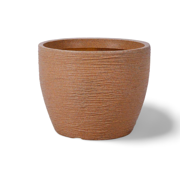 Elba flower pot 27 Coffee