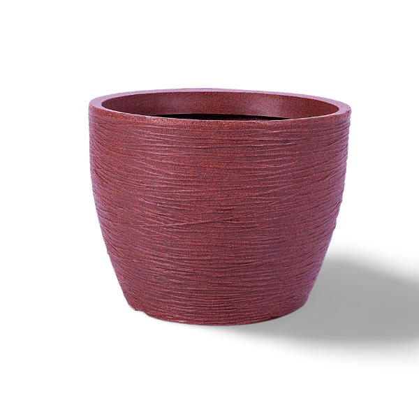 Elba flower pot 27 Dark Mahogany