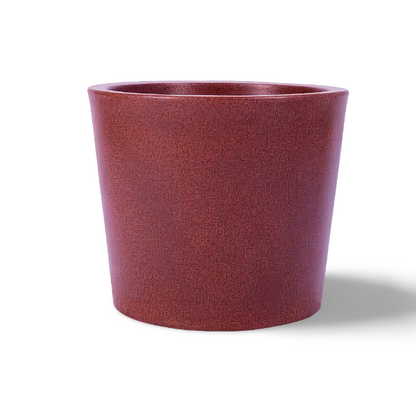 Badi flower pot 28 Dark Mahogany