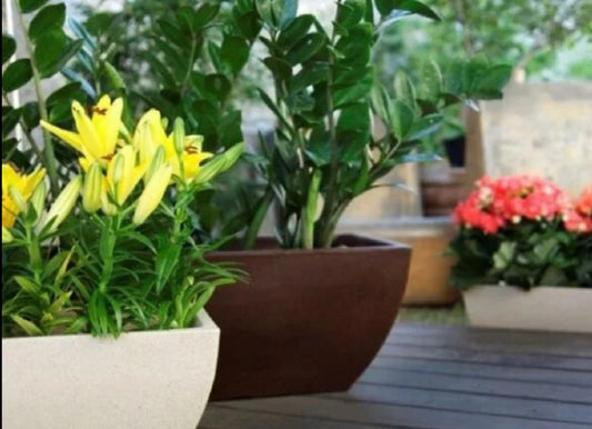 Tamara planters 60 - Hoops